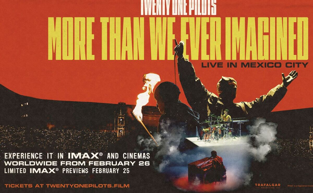 La película de Twenty One Pilots que revela secretos de su noche más grande