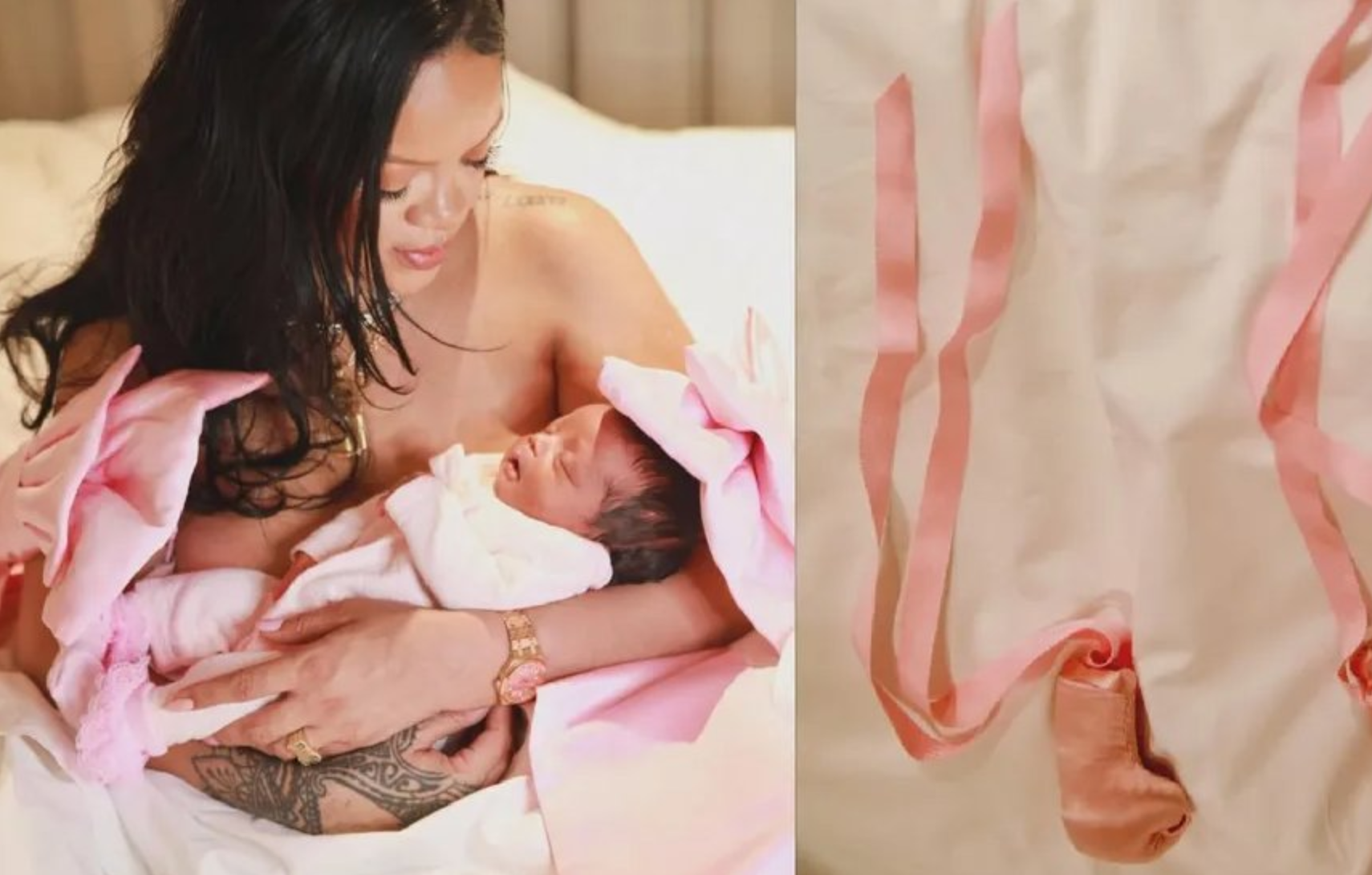 Rihanna enternece las redes al presentar a su bebé Rocki