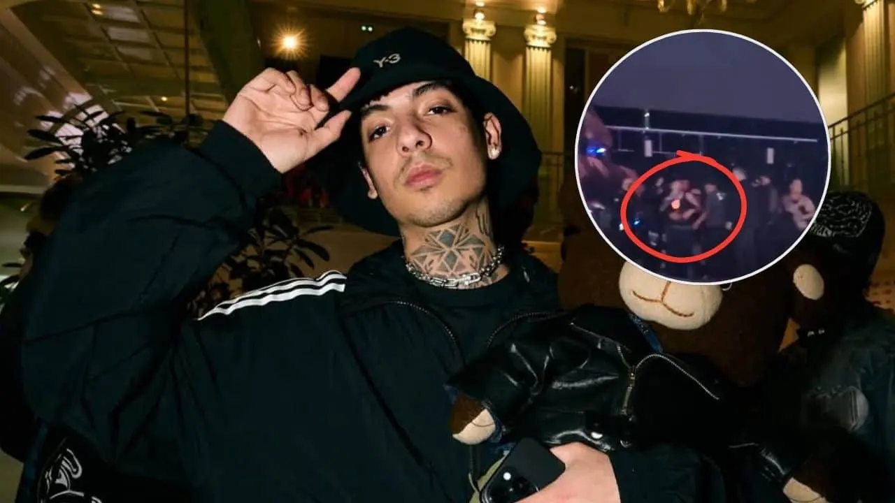 Natanael Cano golpea a su DJ en el Baja Beach Fest