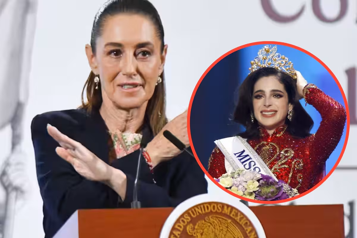 El “Miss Universo” como espejo de la desesperación opositora, según Claudia Sheinbaum