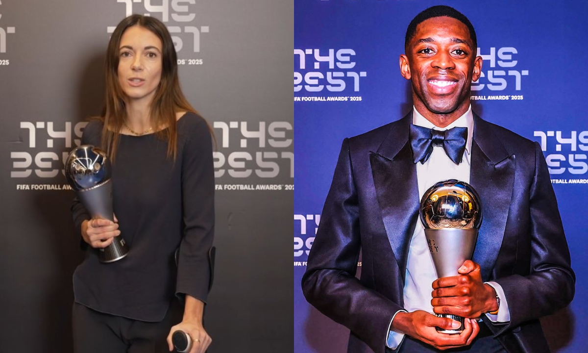 Dembelé, Bonmatí y la maga Ovalle: los grandes ganadores de The Best FIFA 2025