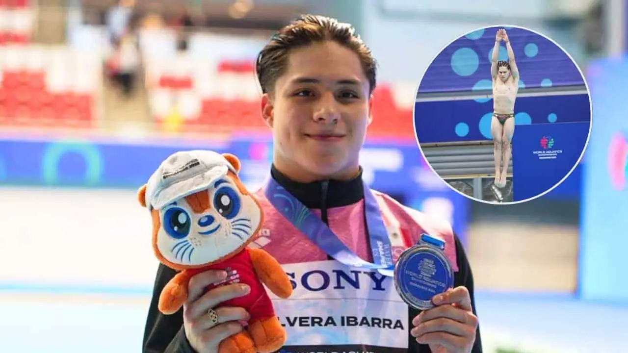 Osmar Olvera conquista plata en el Mundial de Singapur 2025