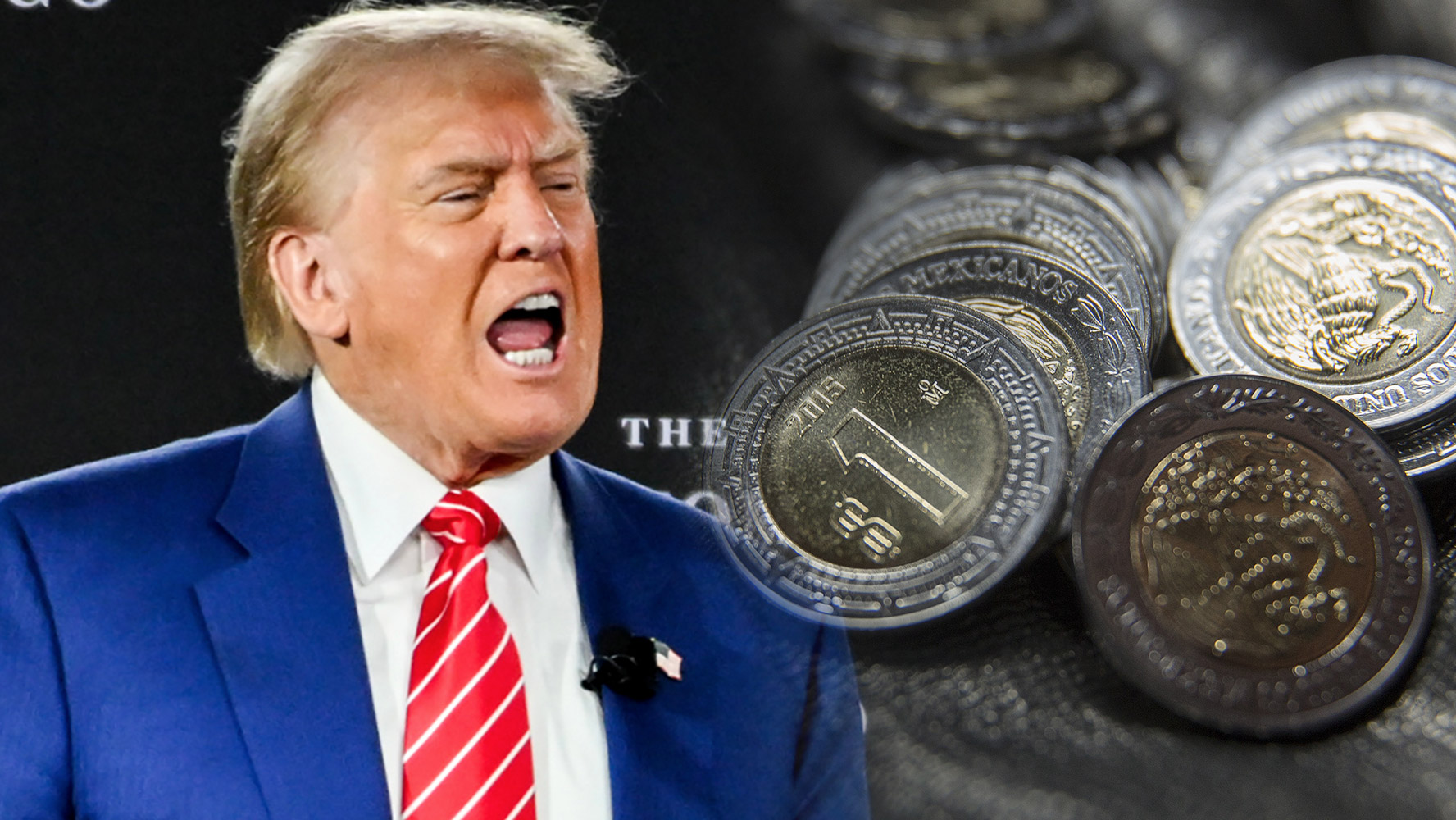 El peso mexicano resiente la turbulencia de Trump en la FED este 26 de agosto