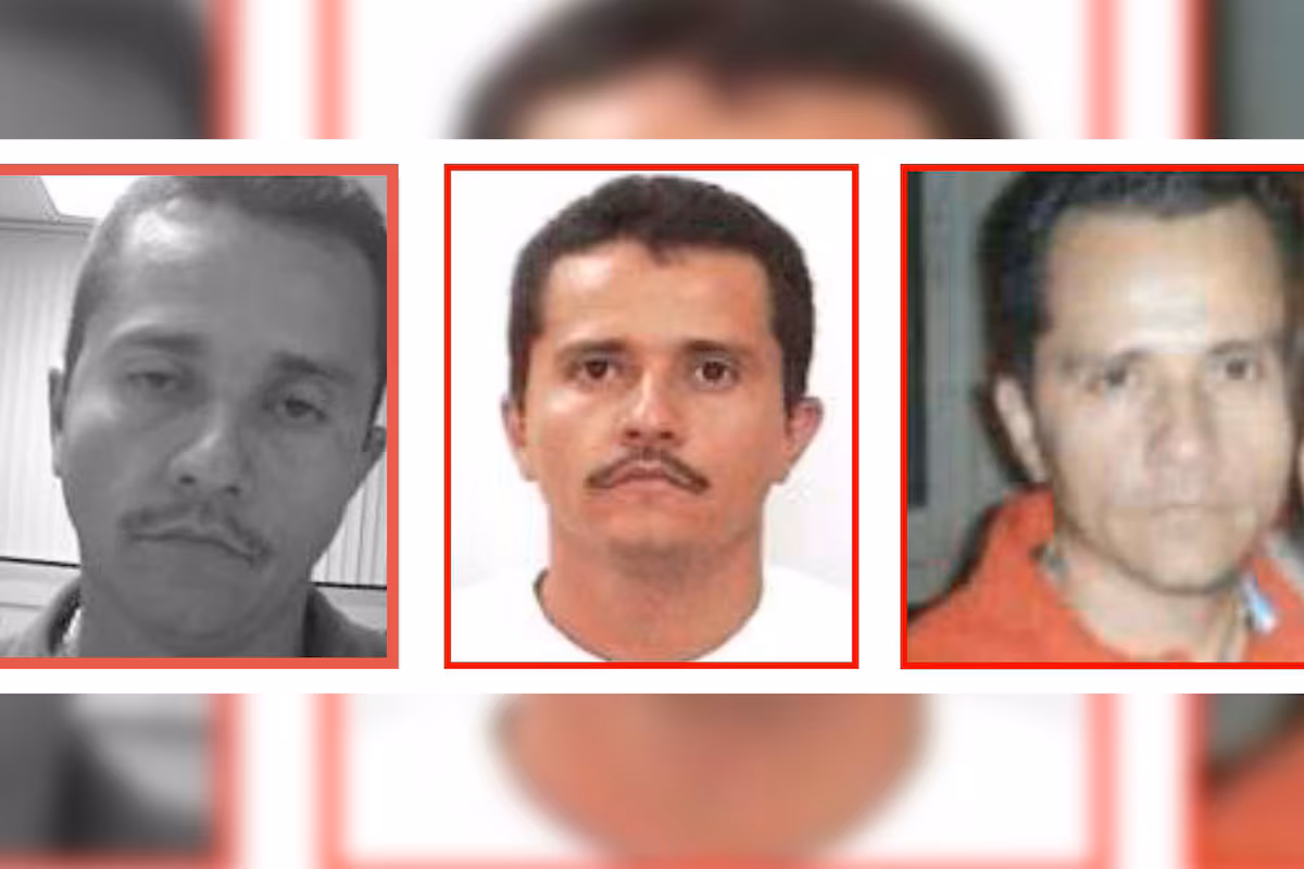 Los narcos mexicanos con las recompensas más altas: 15 millones de dólares tras el Mencho