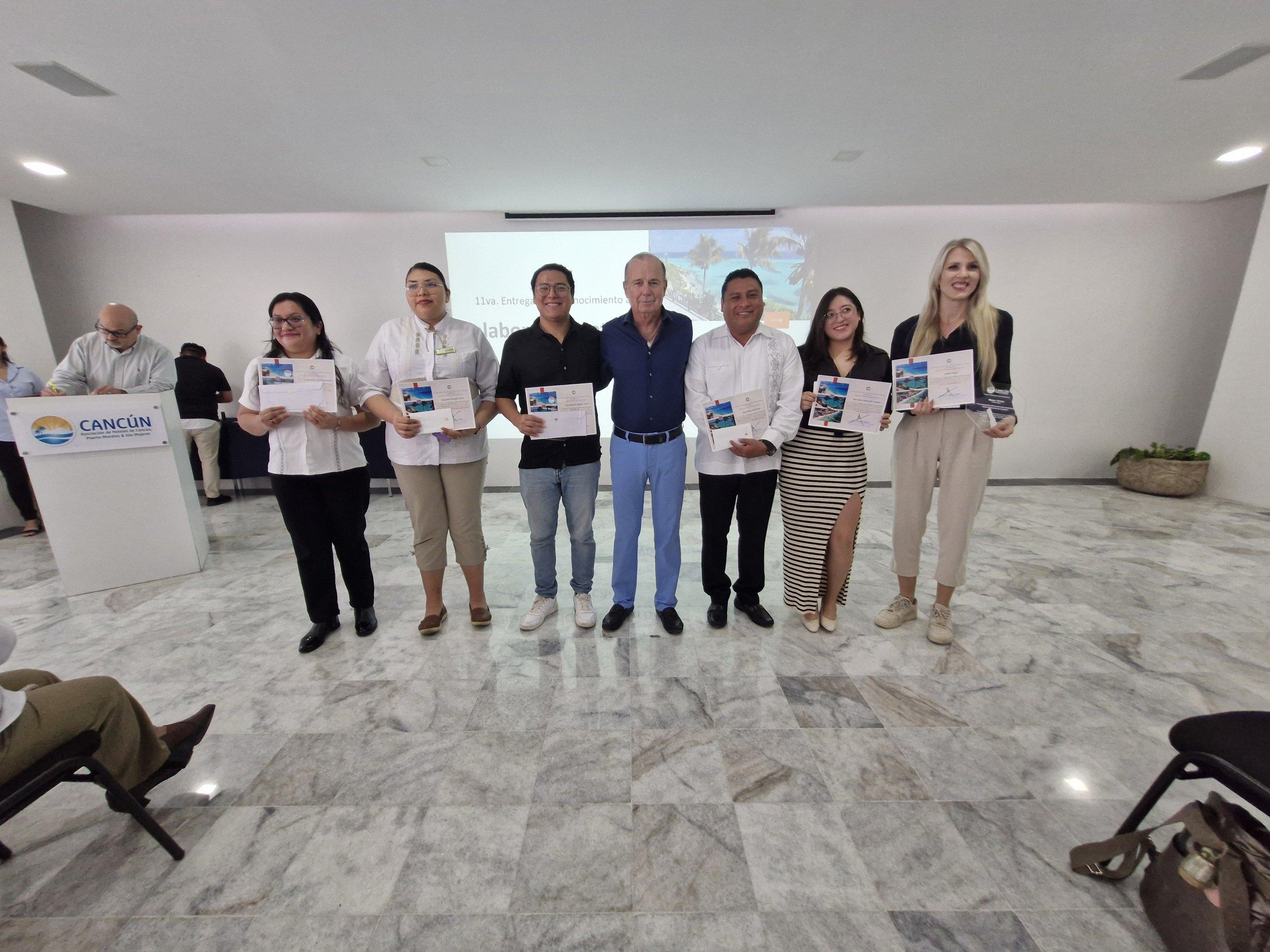 12ª Entrega del Reconocimiento al “Colaborador Hotelero Más Destacado” de la AHCPMIM