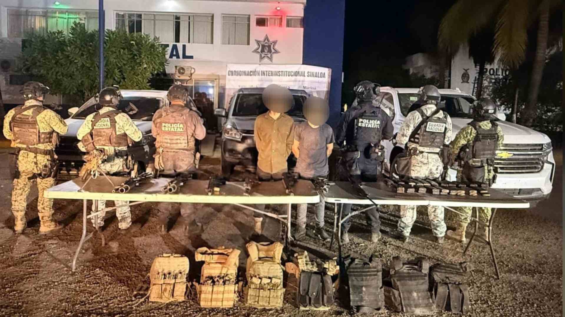 Culiacán: Rescatan a civil y detienen a armados tras operativo