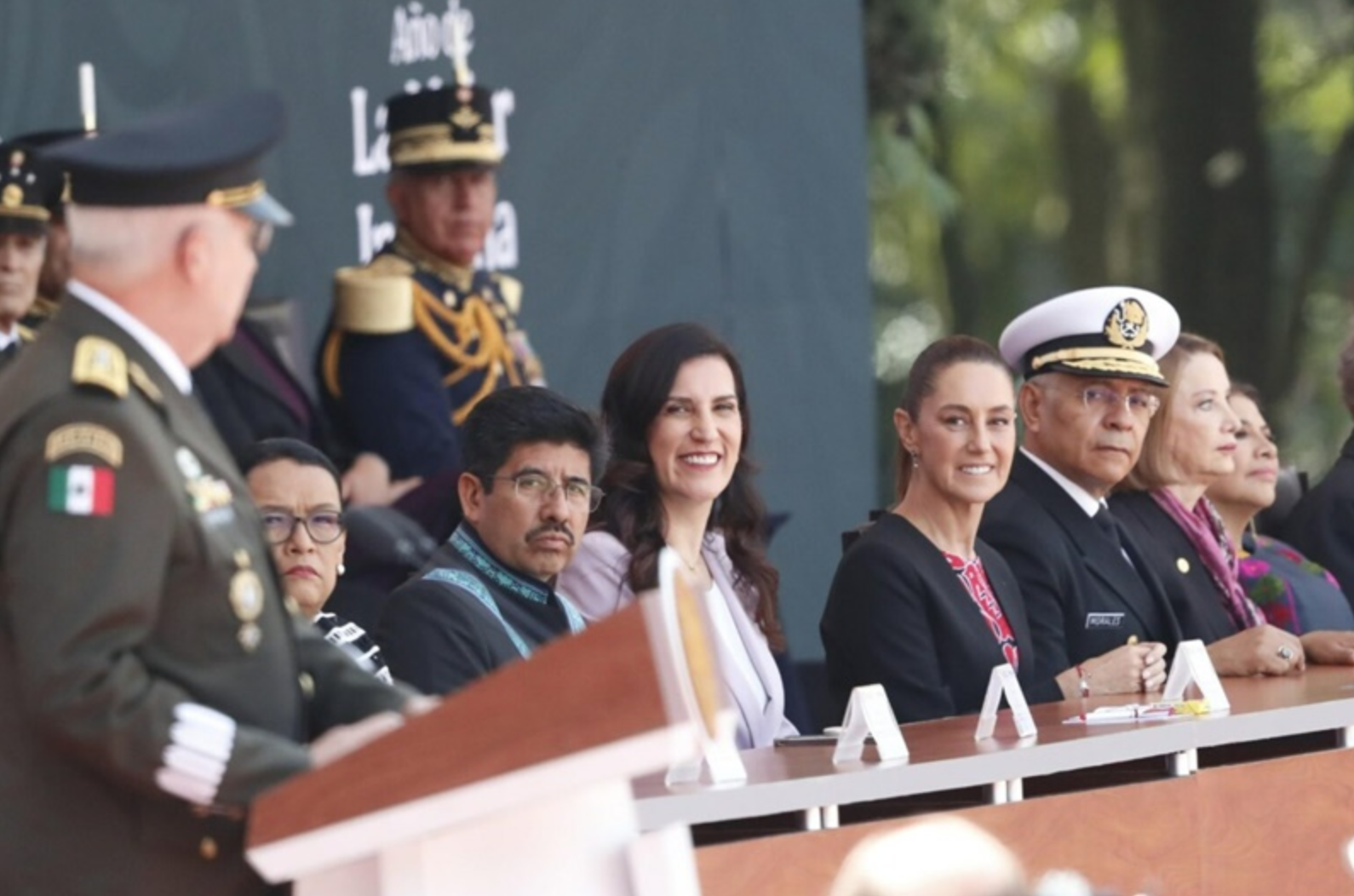 Kenia López Rabadán: El regreso del congreso al desfile militar 2025