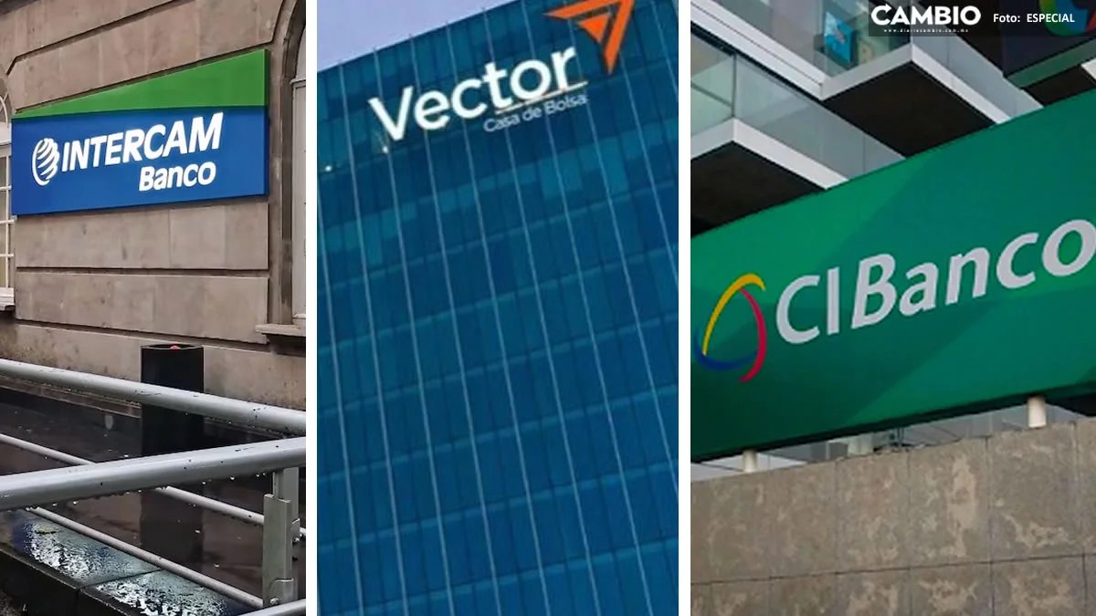CNBV multa a CIBanco, Intercam y Vector por lavado de dinero