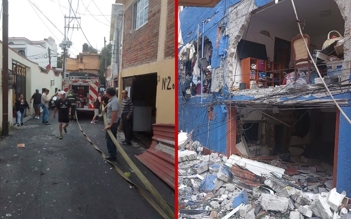 El estruendo que paralizó Coyoacán: acumulación de gas deja heridos en Taxqueña