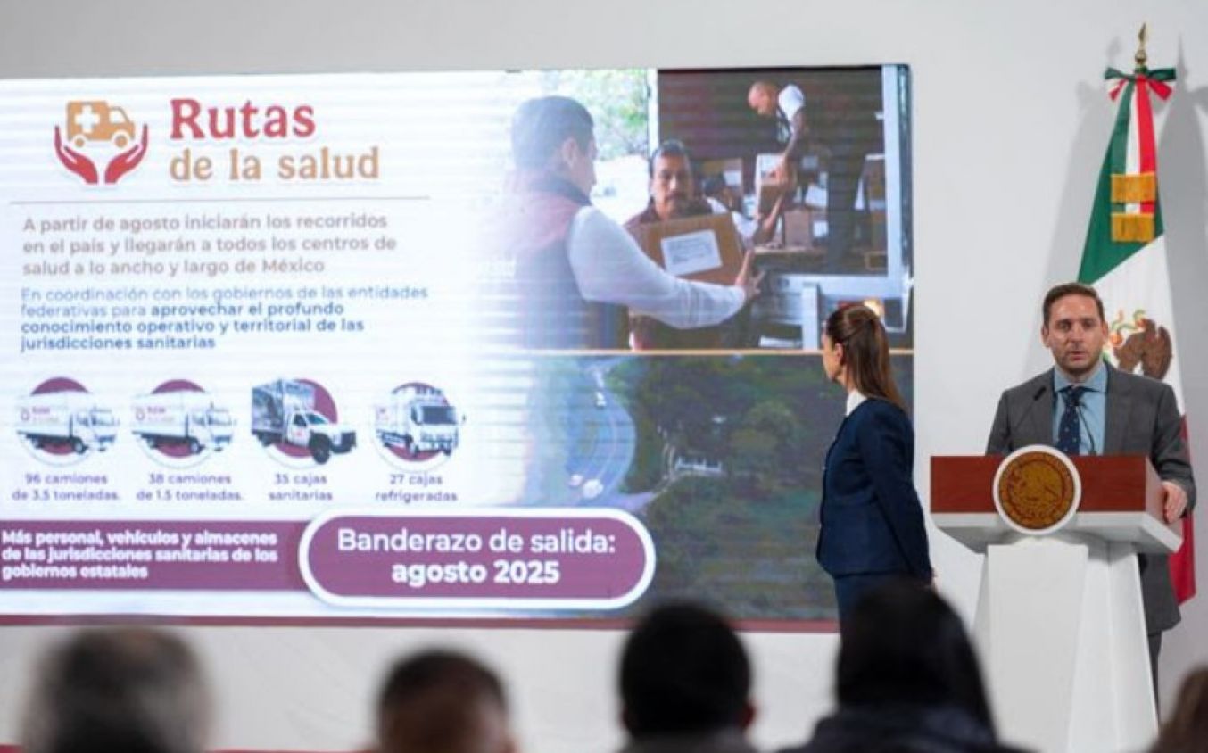 “Rutas de la Salud” busca atender las áreas, donde todavía hay problemas en la distribución de medicamentos