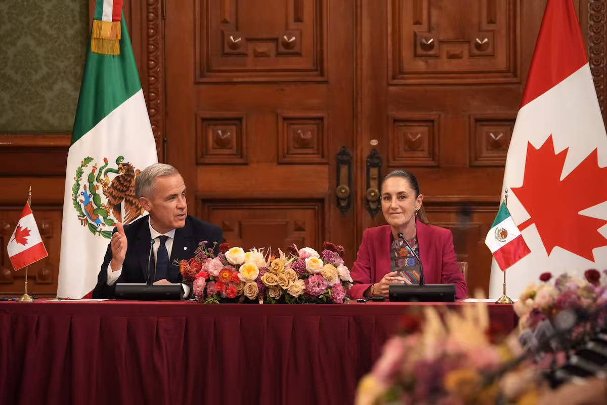 Canadá mantendrá visas para mexicanos tras reunión Sheinbaum-Carney