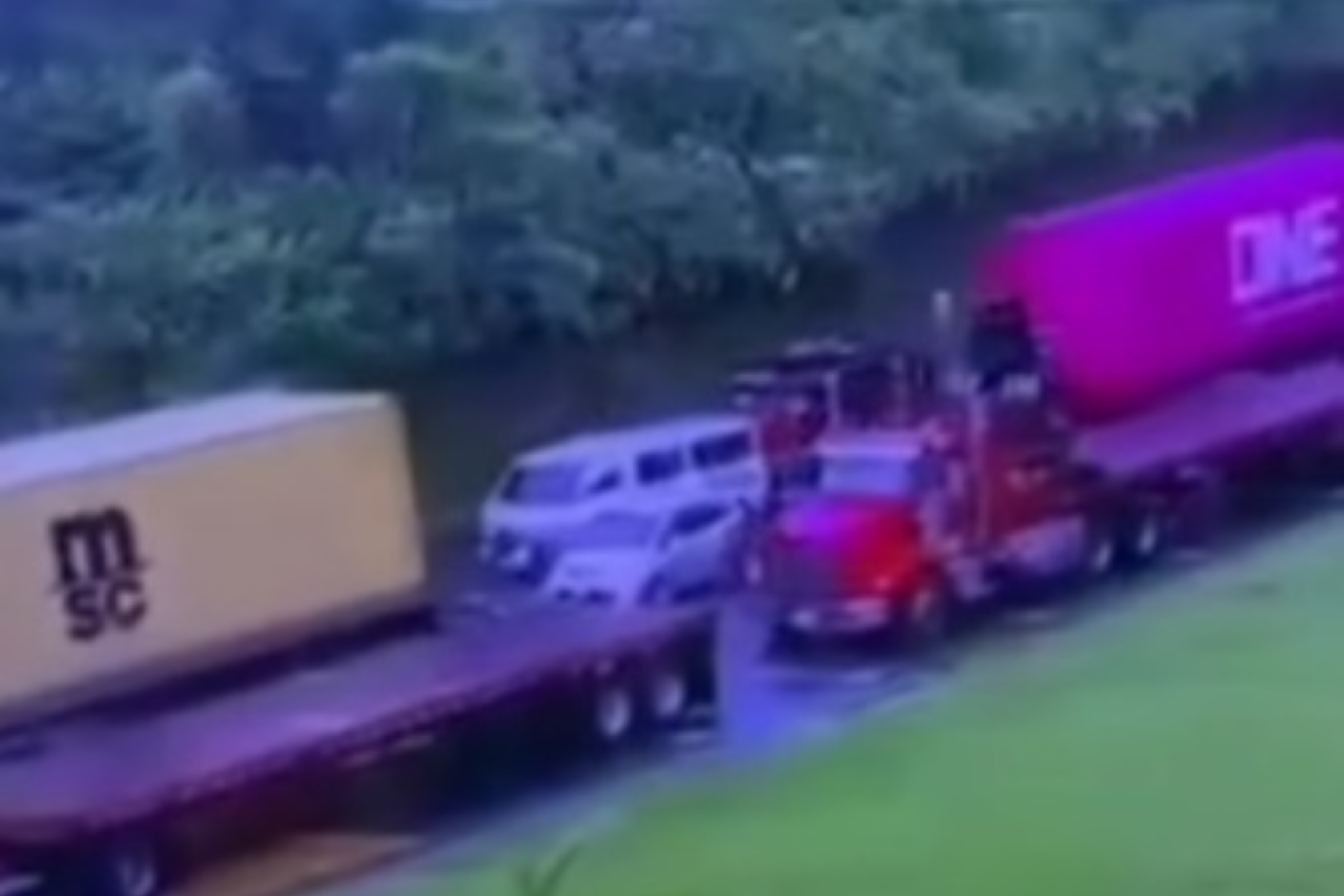 El breve lapso que salvó a Julio del trágico accidente en la vía Buga-Buenaventura