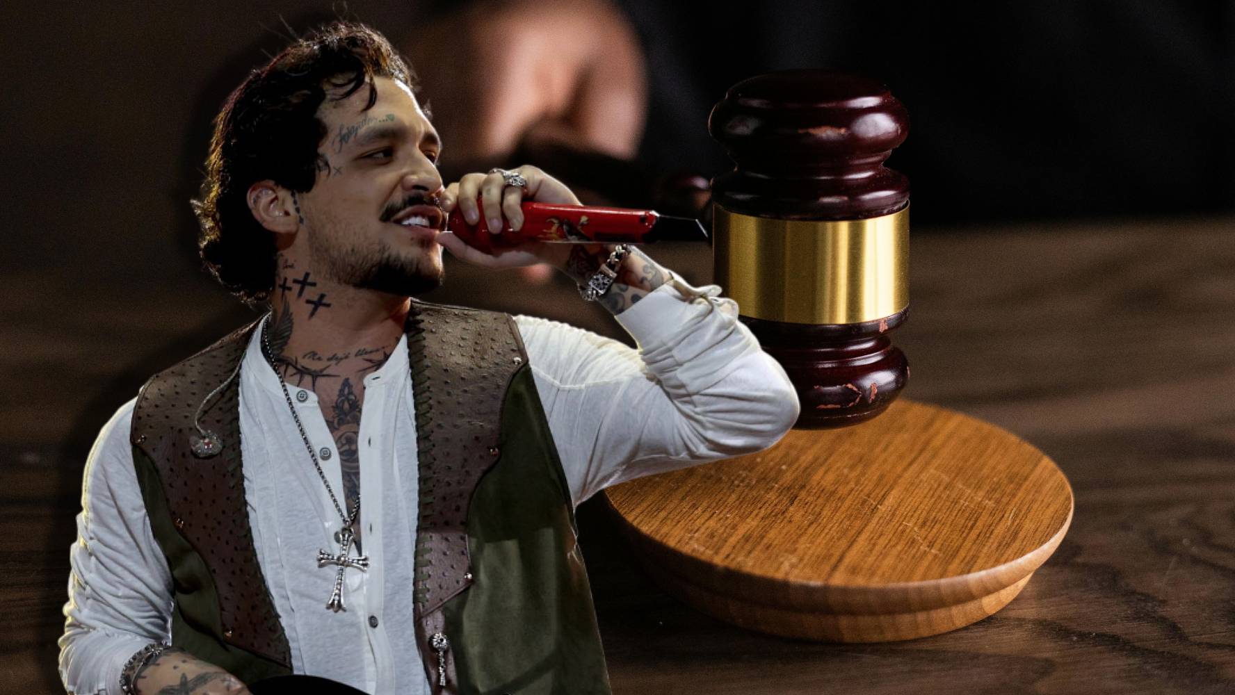 Christian Nodal y su padre ante la justicia por falsificación de documentos