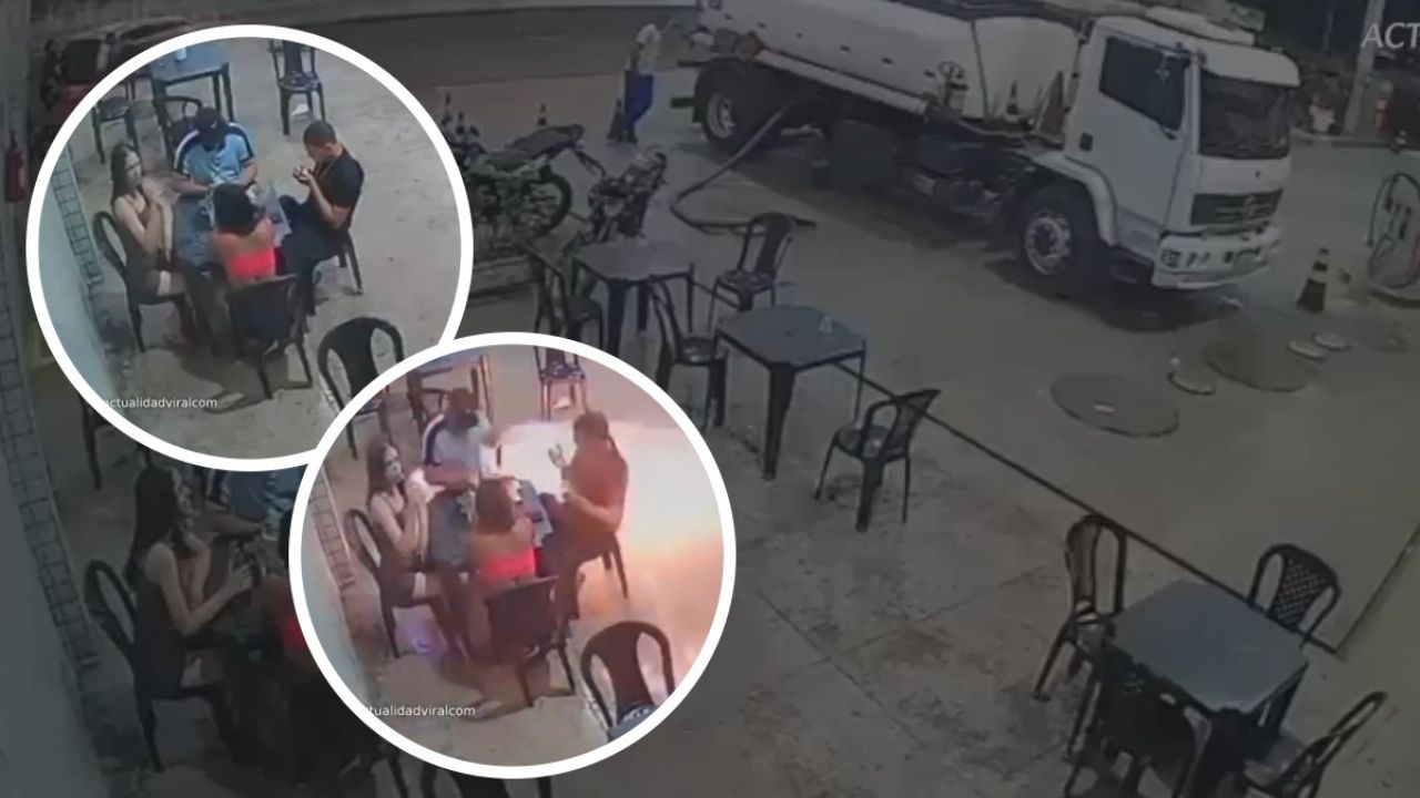 El cerillo que casi detona una tragedia: imprudencia viral en gasolinería de Brasil