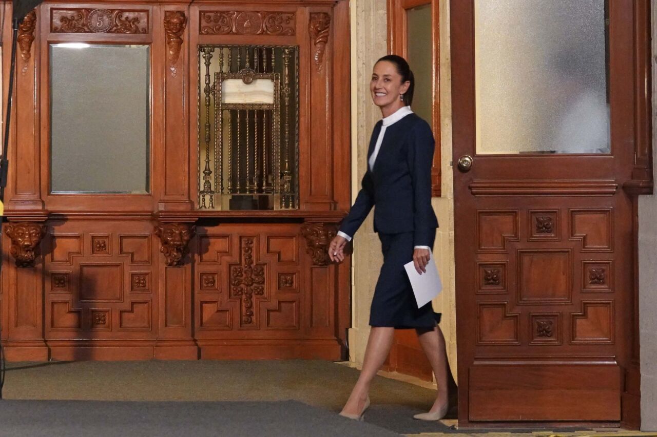 El dardo de Sheinbaum en Palacio Nacional: popularidad presidencial que genera “coraje”