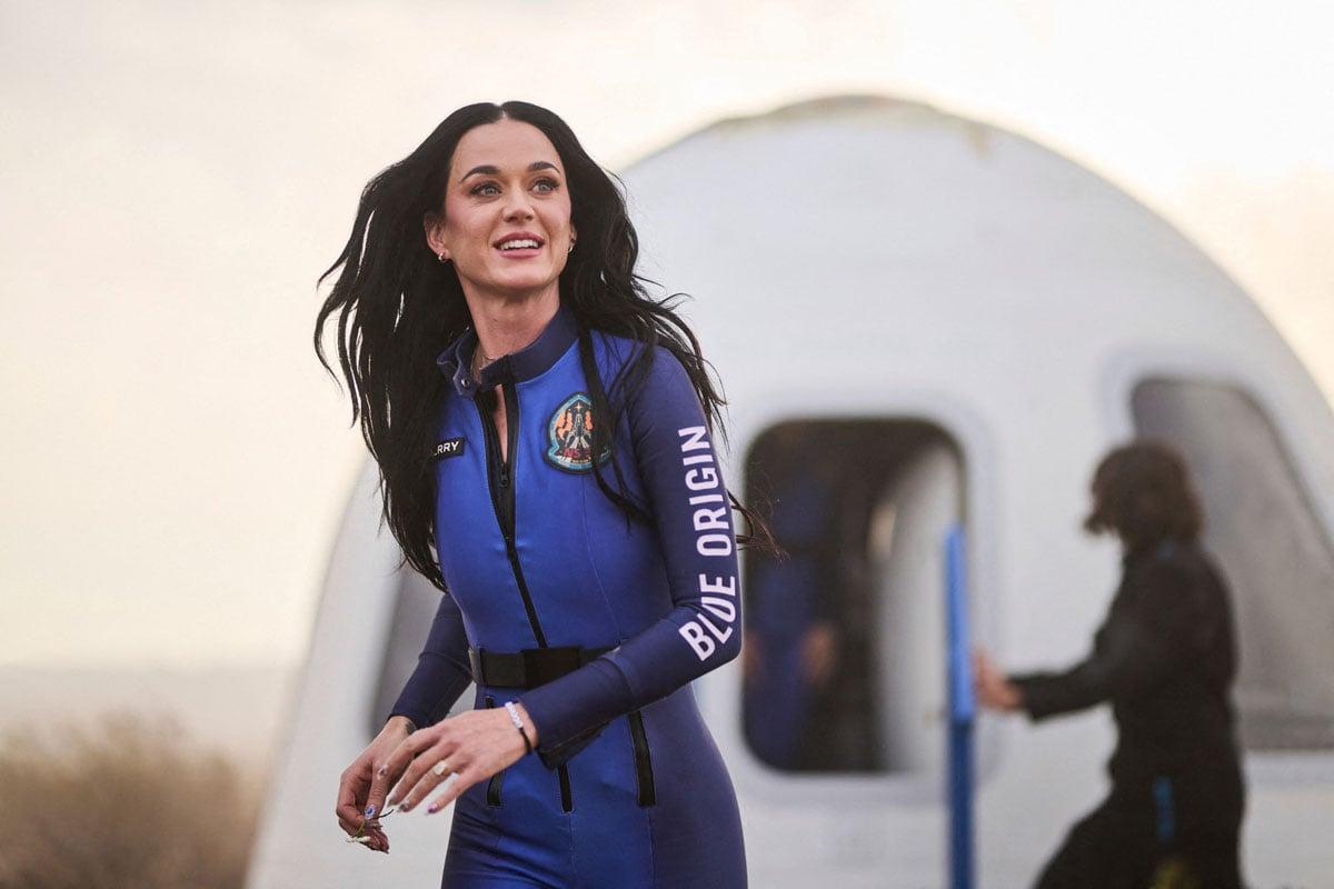 Katy Perry en el espacio: su impactante video flotando emociona al mundo