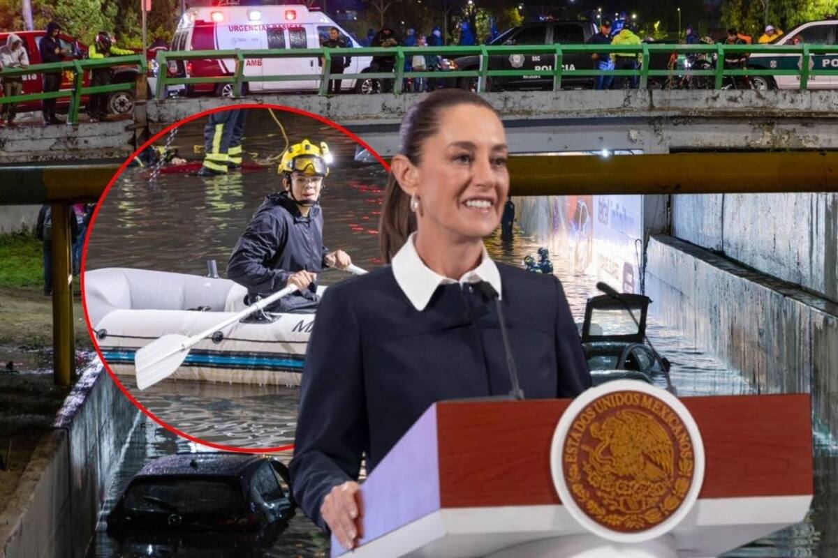 Sheinbaum asegura inversión histórica contra inundaciones en CDMX