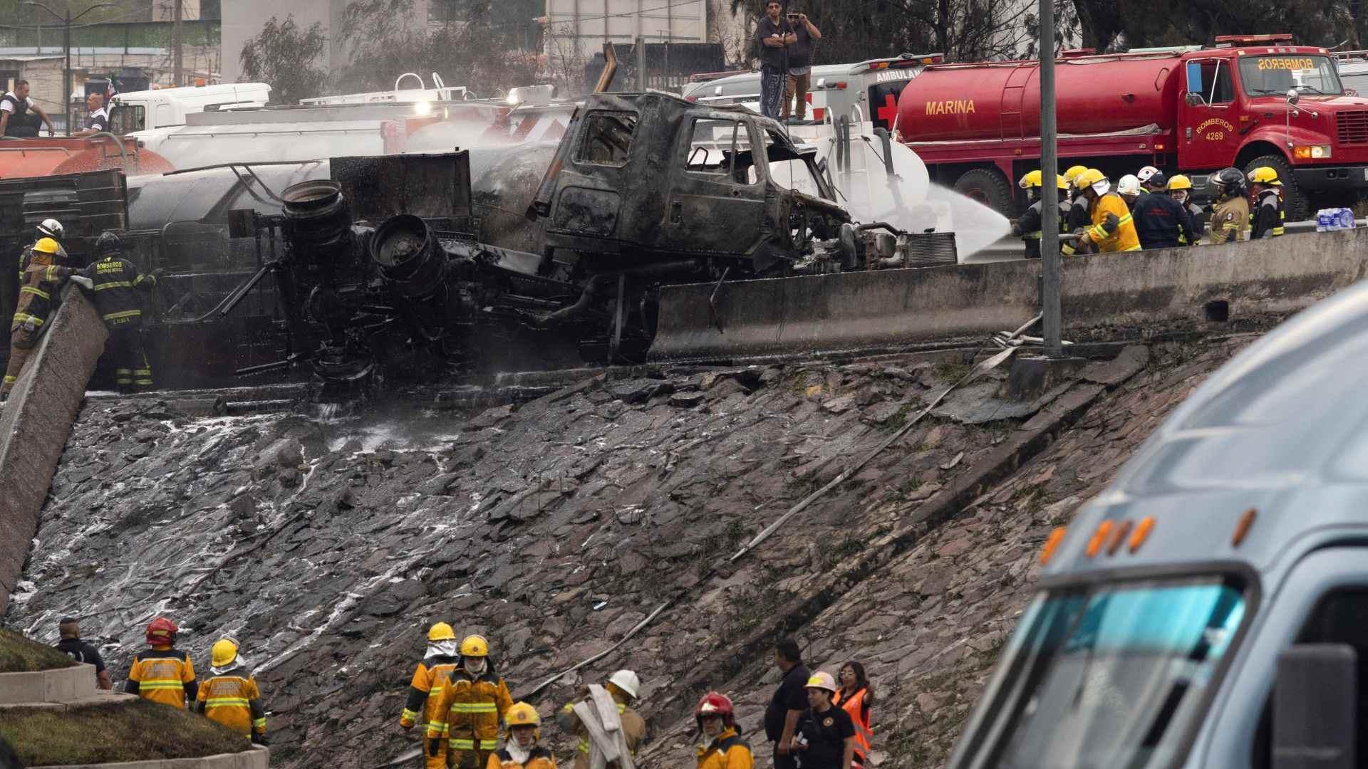 Accidente en La Concordia: Suman seis fallecidos por explosión de pipa en Iztapalapa