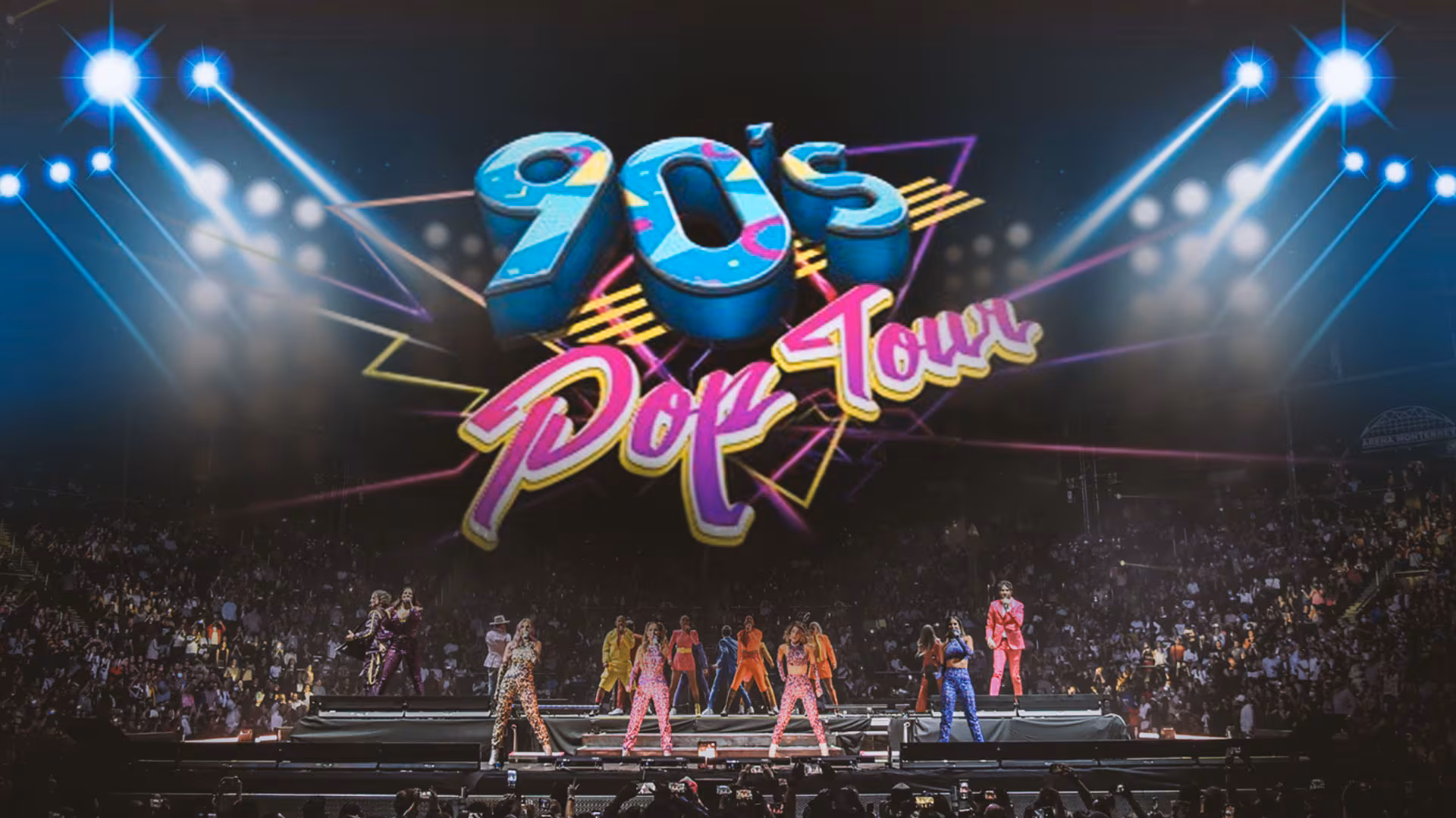90’s Pop Tour en CDMX: El fenómeno noventero conquista el Estadio GNP