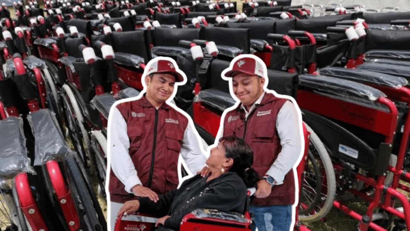 Servir para el Bienestar: Pide sillas de ruedas y andaderas gratis