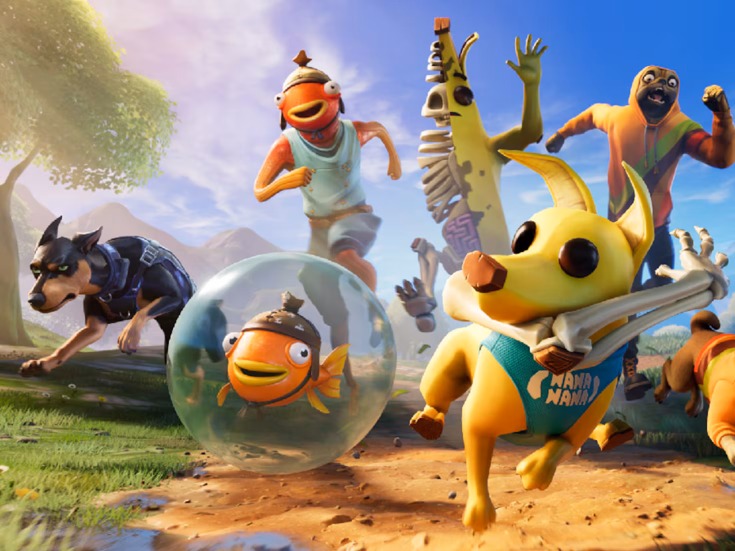 Llega la nueva era de Fortnite: Todo sobre los “compañeros” y Sidekicks
