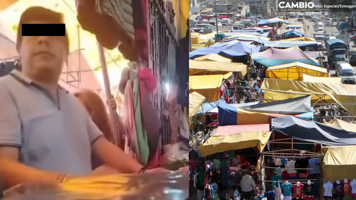 Riña y disparos en tianguis de San Martín Texmelucan generan pánico