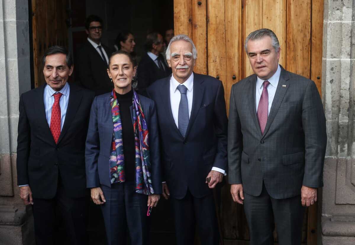 El primer mensaje de Sheinbaum al círculo empresarial: ¿Pacto o tensión en el Museo Kaluz?