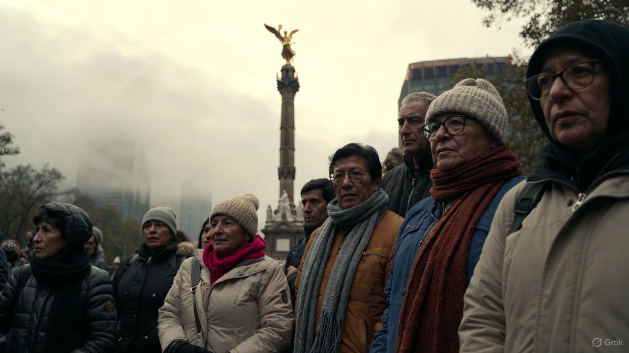 Alerta roja: Seis estados de México enfrentarán heladas de -5 grados