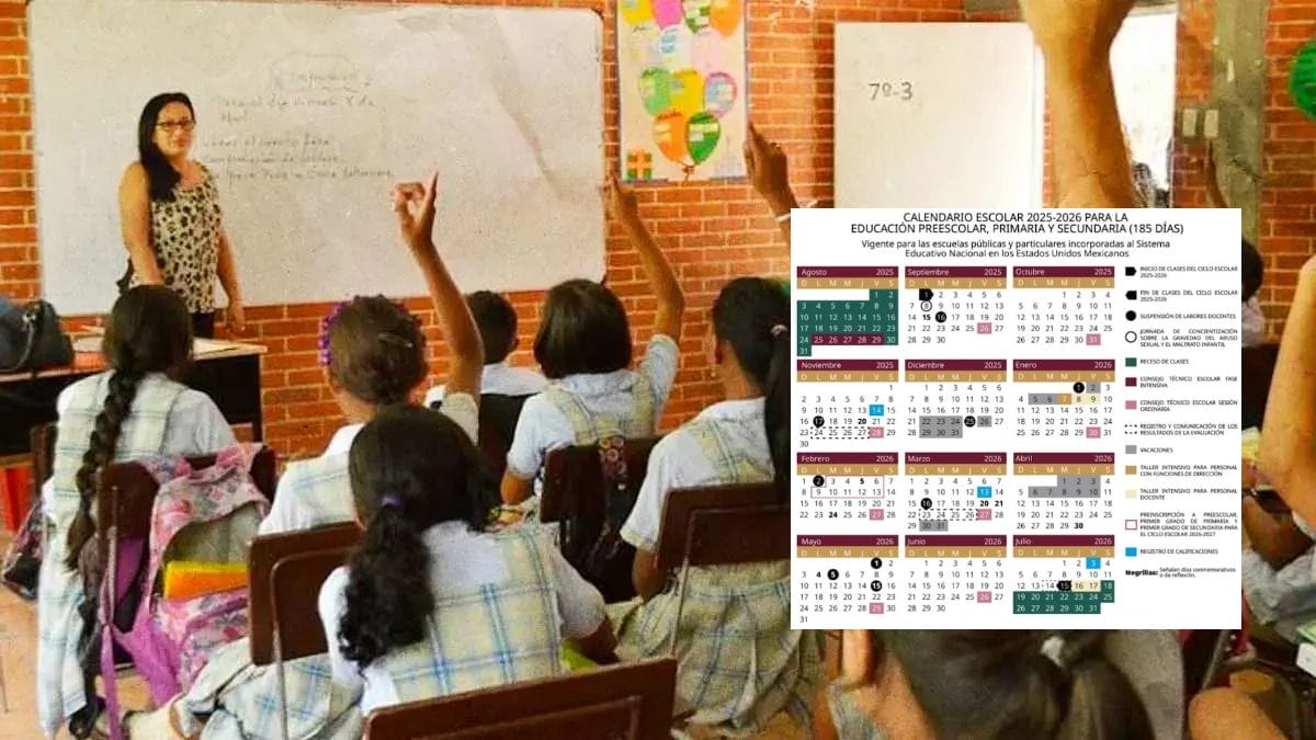 SEP: ¡10 días sin clases confirmados! Fechas clave 2025-2026