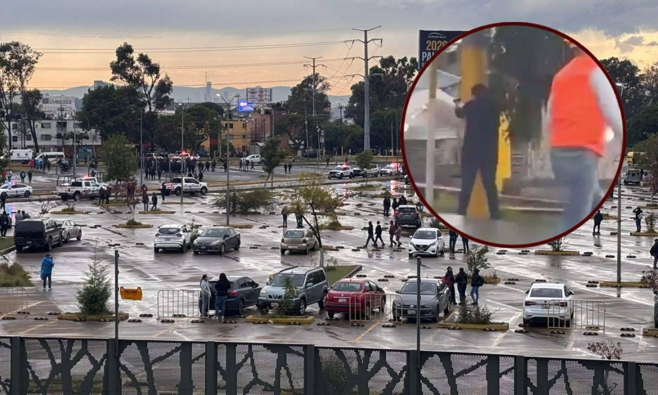 Balacera en Estadio Cuauhtémoc: captan momento exacto que dejó un muerto