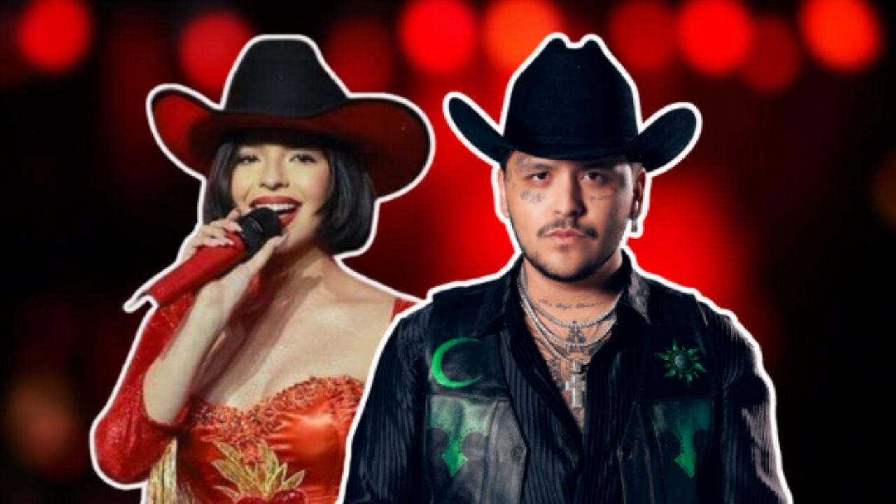 Ángela Aguilar sorprende a Nodal en vivo: derroche de amor en Monterrey