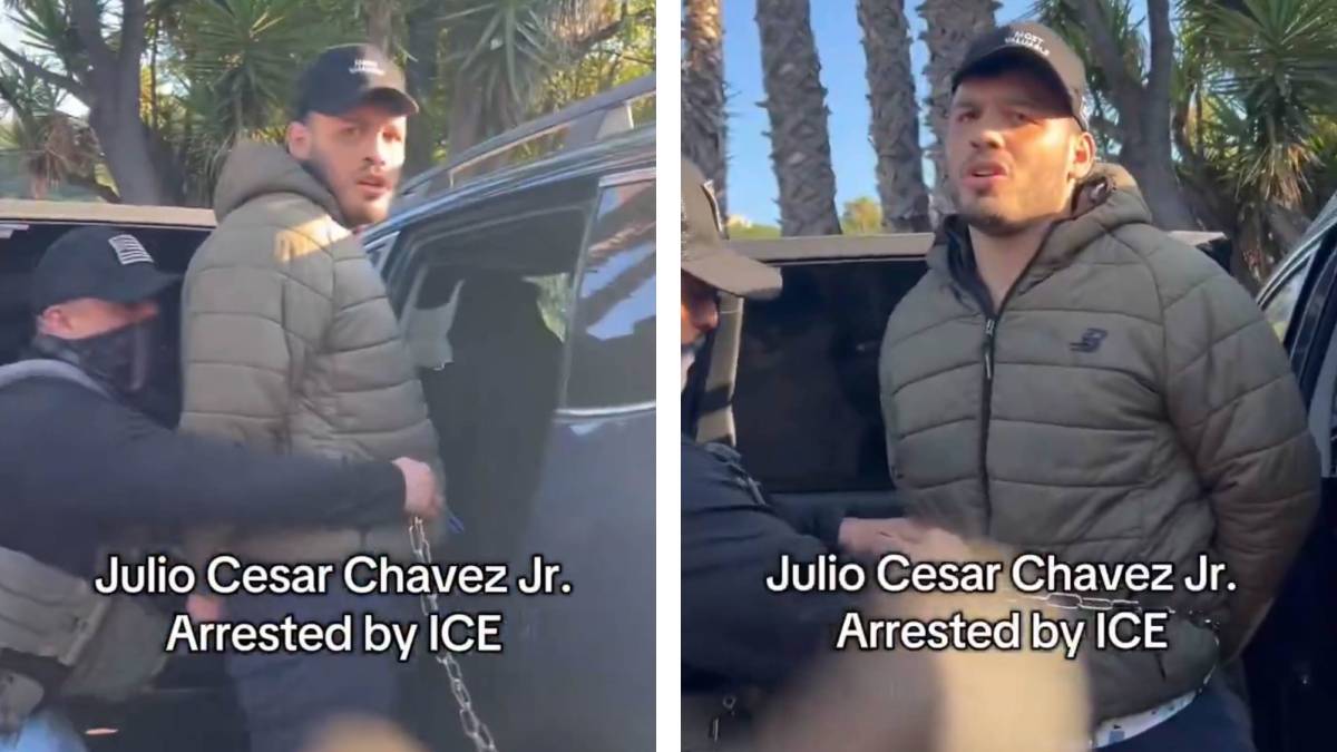 Julio césar chávez junior detenido en Los ángeles, vinculado al cartel de sinaloa