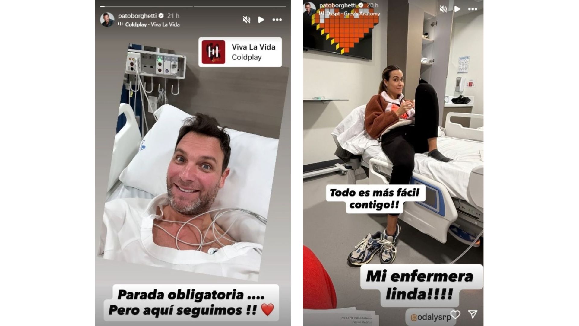 Patricio Borghetti revela el misterio de su salud: Ya está en casa y con fecha de regreso