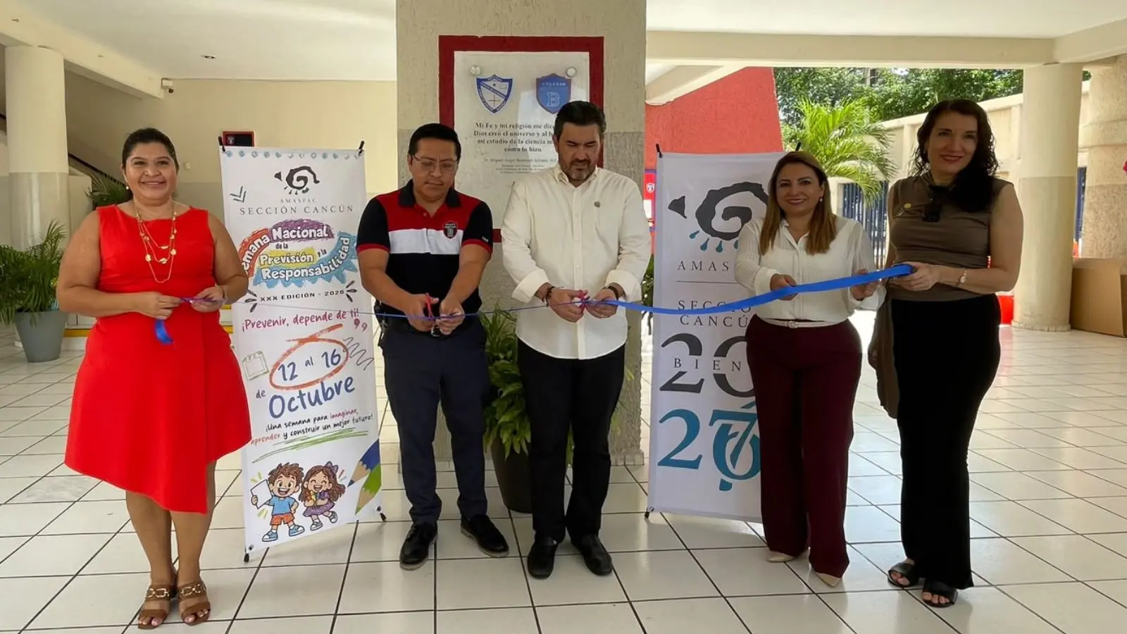 Amasfac escala la educación preventiva en 1,300 estudiantes de Cancún