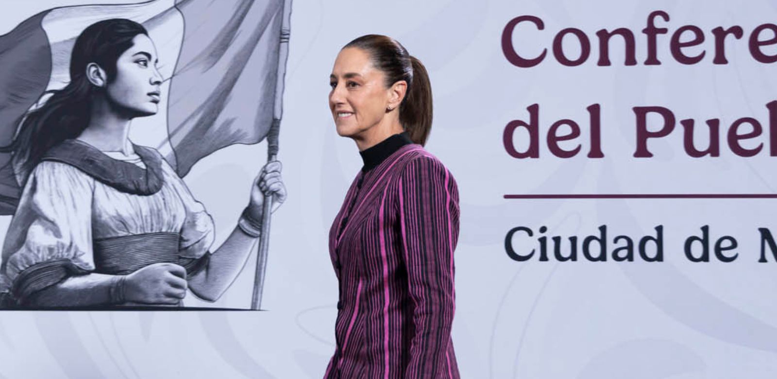 Sheinbaum defiende vallas en Palacio Nacional: prevenir es mejor que el enfrentamiento