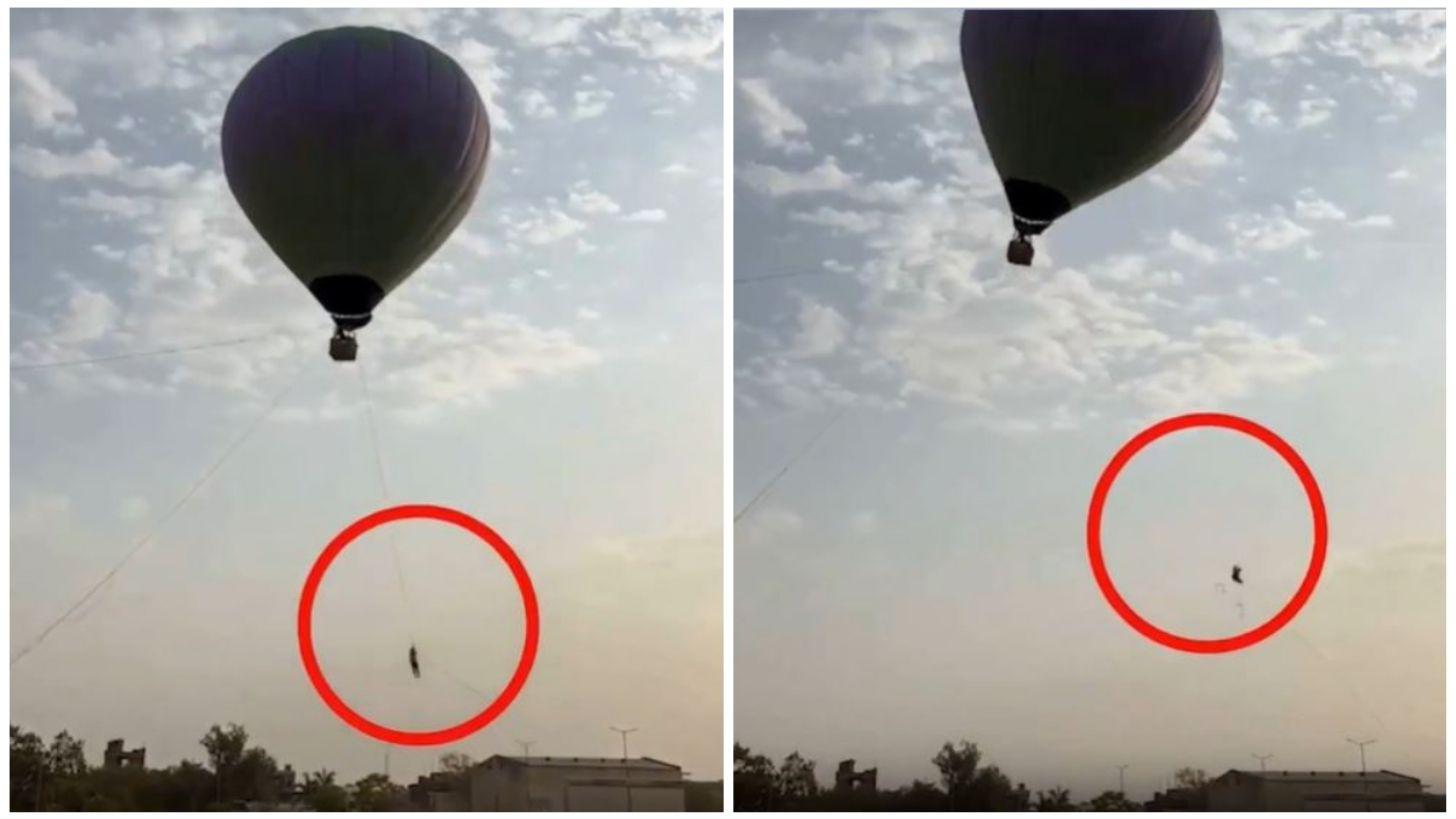 Globo aerostático mata a hombre en pleno vuelo: tragedia en India