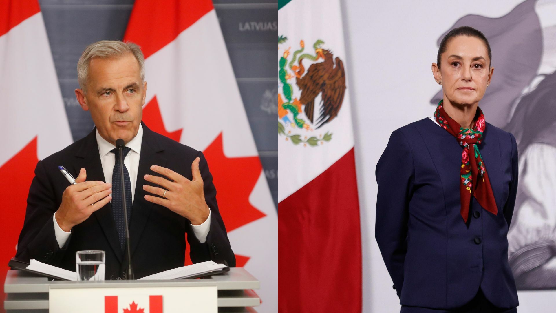 Mark Carney en México: Reunión clave con Claudia Sheinbaum