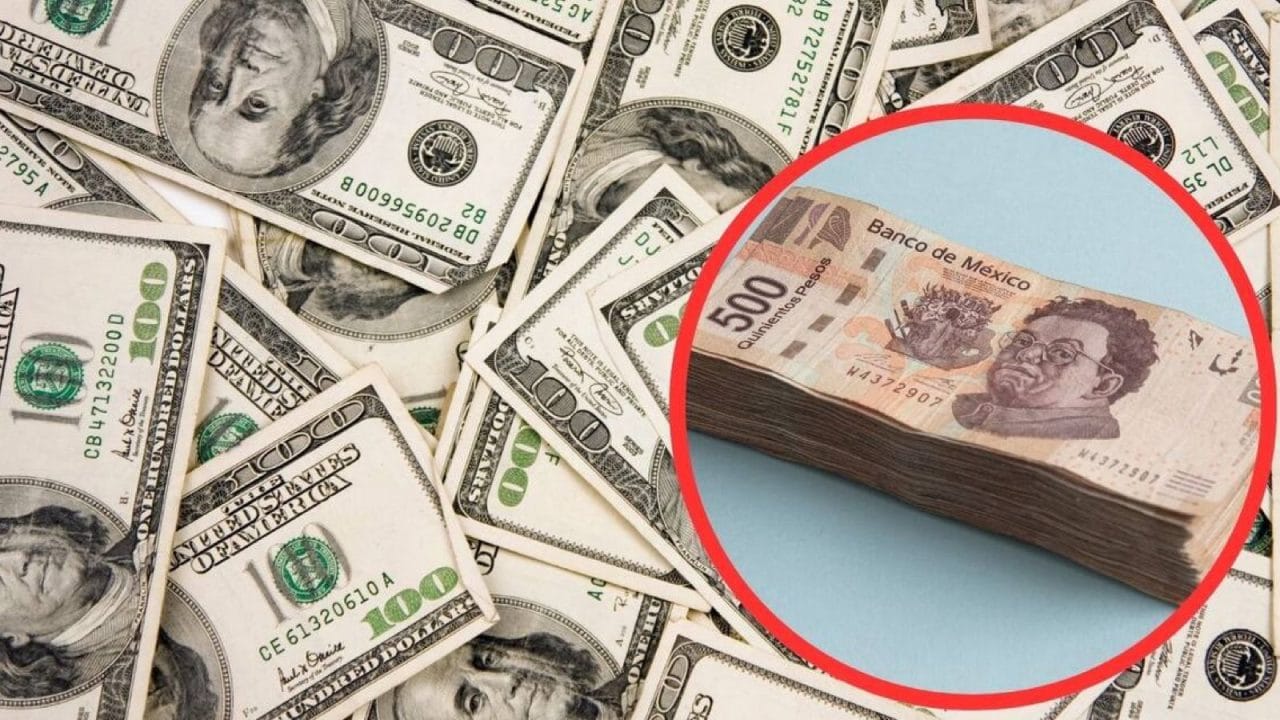 Precio del dólar hoy: Así cotiza frente al peso mexicano