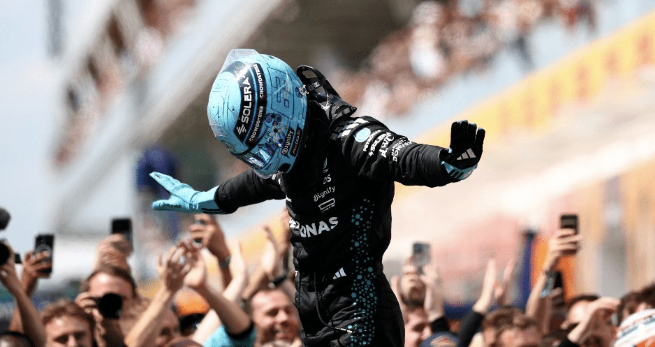 Gran premio de Canadá 2025: Russell reina, Antonelli sorprende y McLaren se rompe