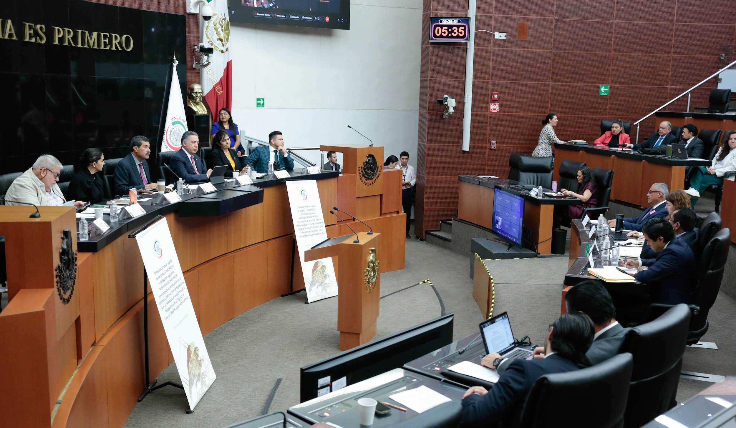 Reforma a la Ley de Amparo es consumada en el Senado