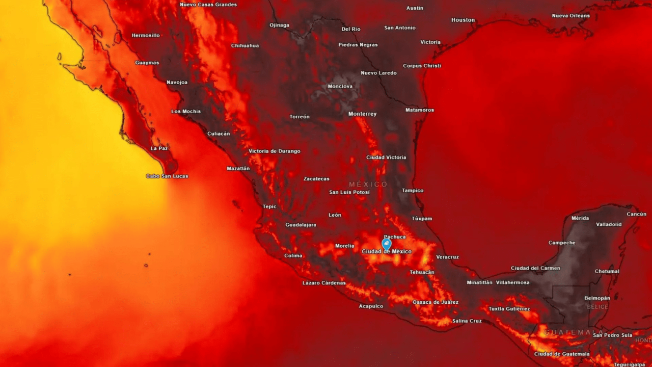 Ola de calor en México: temperaturas extremas superan los 45 °C