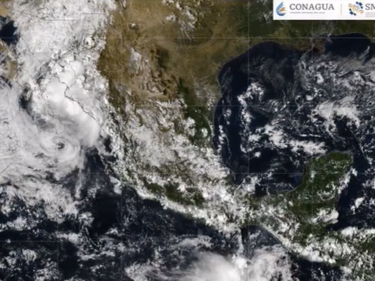 Remanentes de Raymond y frente frío impactan Baja California