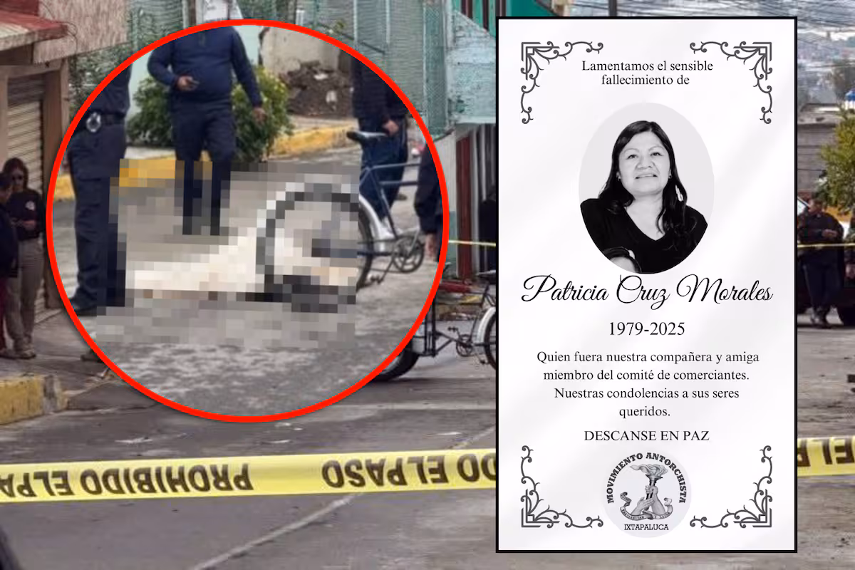 Feminicidio en Ixtapaluca: Asesinan a Patricia mientras vendía tamales
