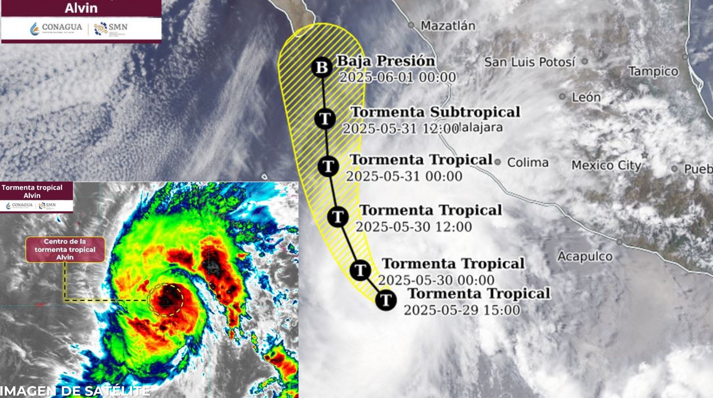 Tormenta Tropical Alvin: ¿Peligro inminente o falsa alarma en Baja California Sur?