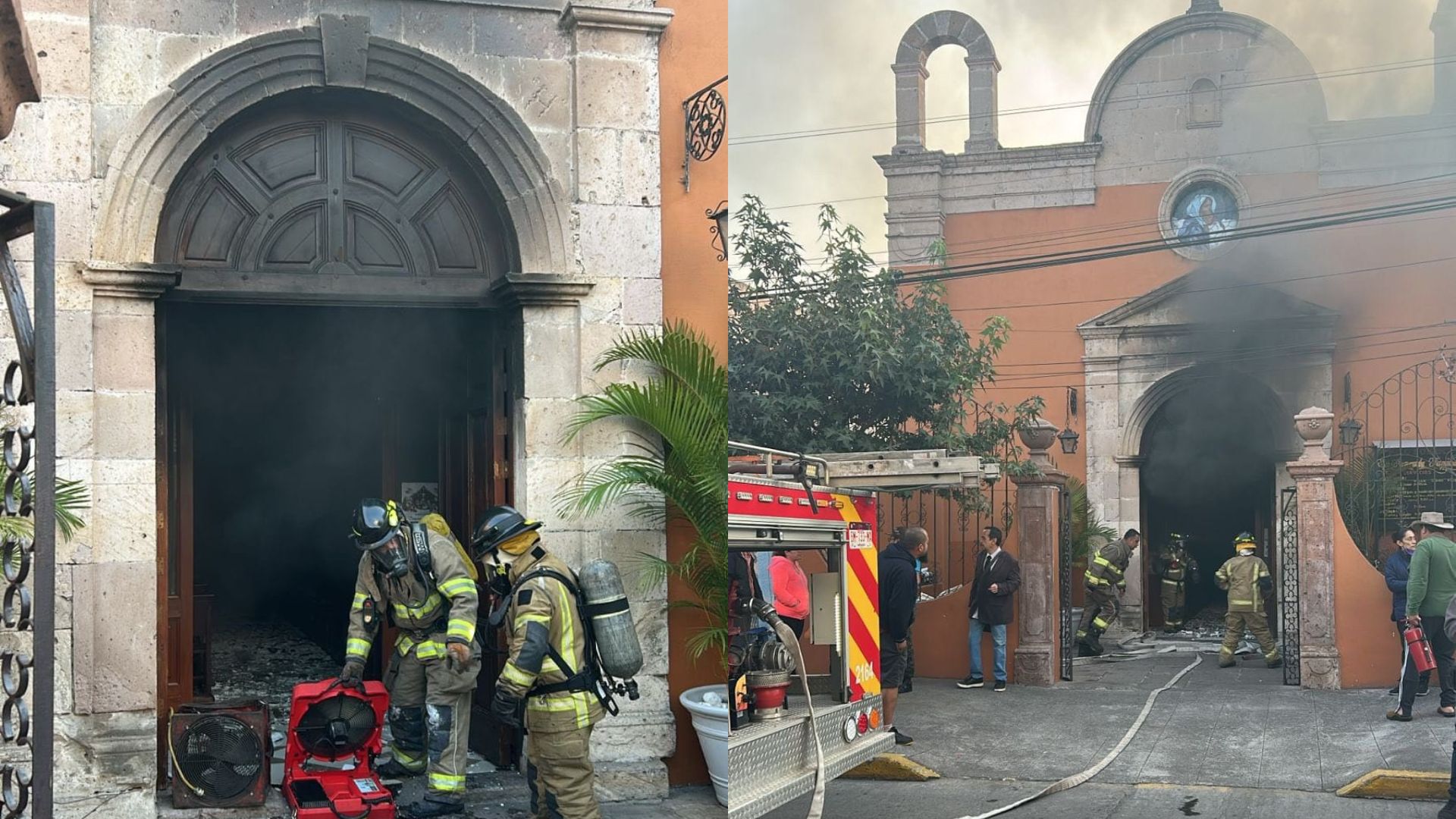 Incendio iglesia Morelia: la furia de los pobladores ante el vandalismo en el templo