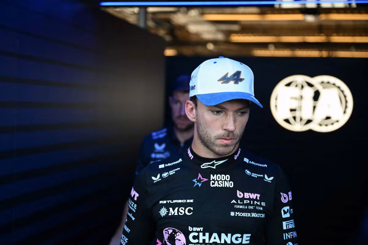 Pierre Gasly celebra el regreso de Checo Pérez a la Fórmula 1