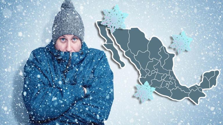 Frente frío provocará heladas extremas: Hasta -10°C en estos estados