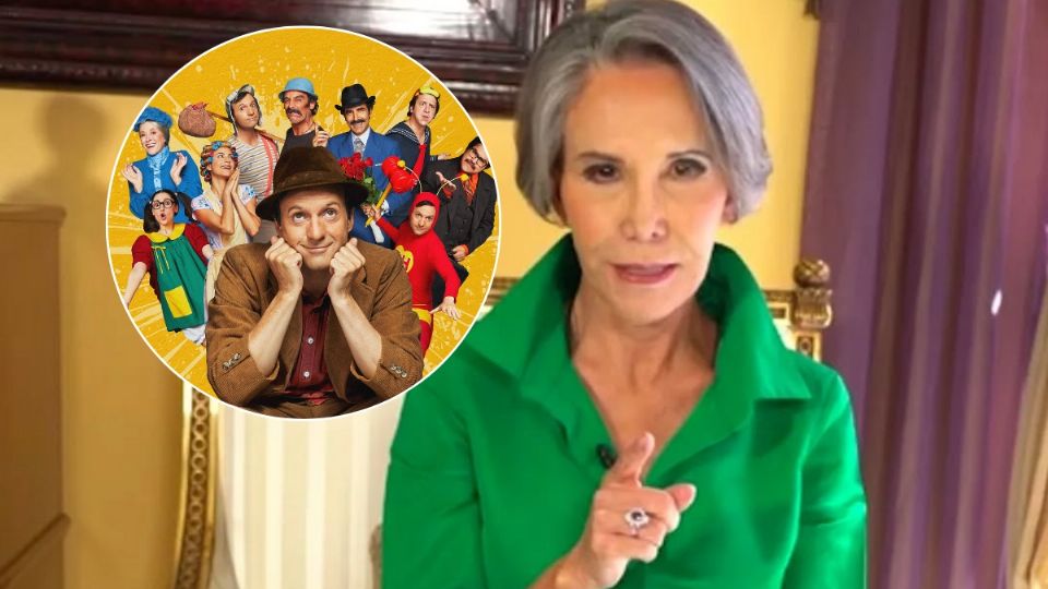 Florinda Meza criticada por postura ante bioserie de ‘Chespirito’