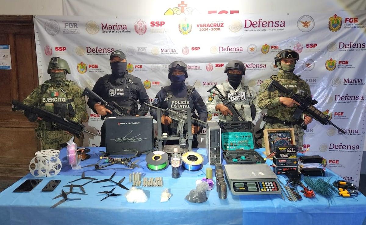 Desmantelan casa de seguridad vinculada con envío de paquetes explosivos en Veracruz