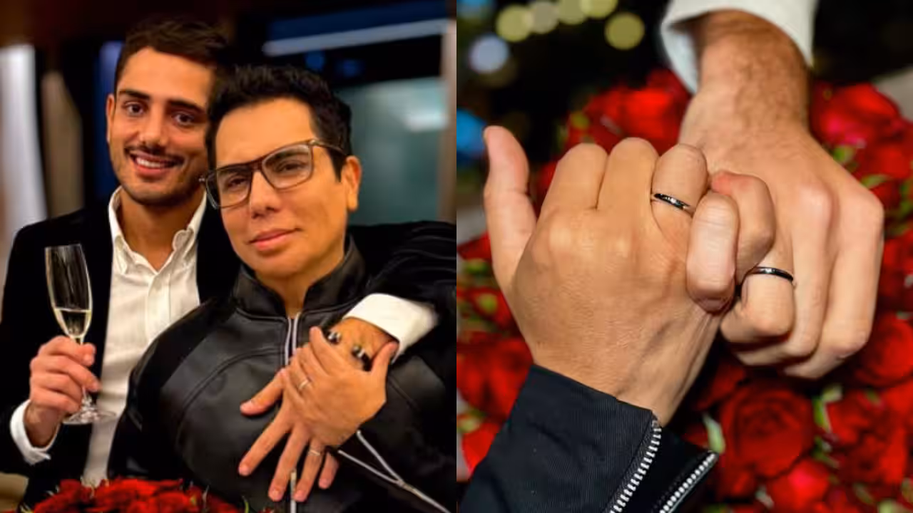 El gran festejo de Javier Derma y Reinaldo Junior: lujo y Edith Márquez